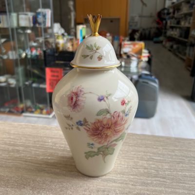Vaso Potiche Porcellana Lindner Bavaria