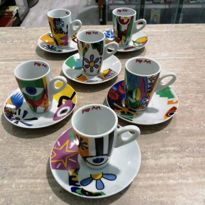 Servizio Pop Art 6 pz Servizio Pop Art 6 pz
