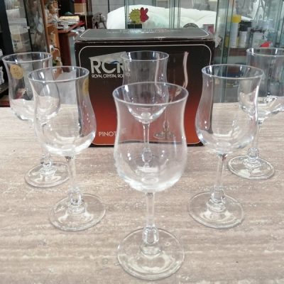 6 bicchieri cristallo RCR 6 bicchieri cristallo RCR