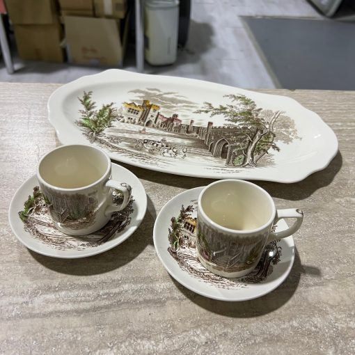 Vassoio 2 Tazzine Johnson Bros Haddon Hall