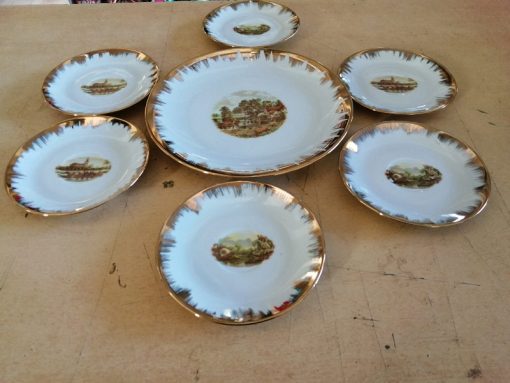 Servizio piatti dolce Limoges 7 pz