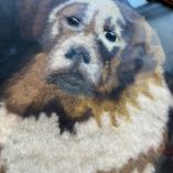 Quadro Ricamato Cane