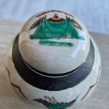 Vaso Potiche Cinese Guerrieri