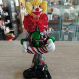 Pagliaccio in vetro Murano