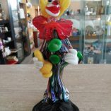 Pagliaccio in vetro Murano