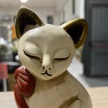 Gatto Thun Vintage Fiocco Rosso