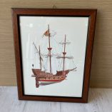 Quadro Galeone Veneto Da Guerra