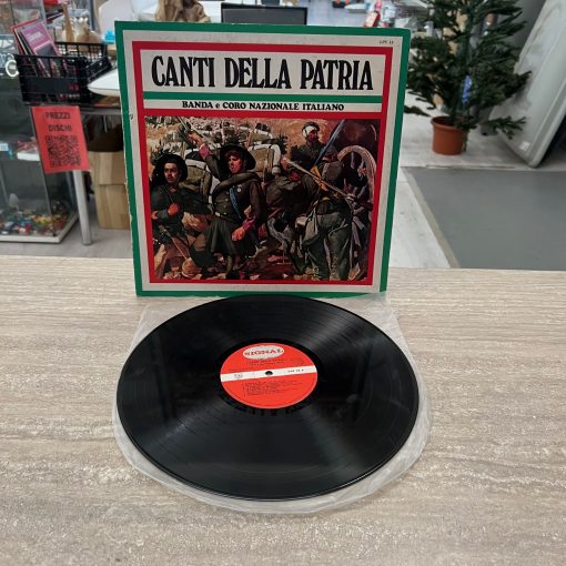 Disco LP Canti Della Patria Banda E Coro Nazionale Italiano