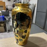 Vaso Ceramica Bacio Klimt 38 cm