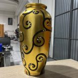 Vaso Ceramica Bacio Klimt 38 cm