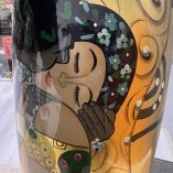 Vaso Ceramica Bacio Klimt 38 cm