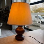 Lampada Legno Tornito