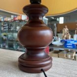 Lampada Legno Tornito
