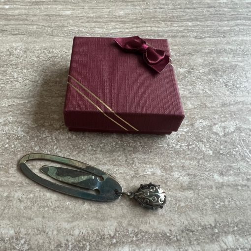 Segnalibro Argento 925 Coccinella