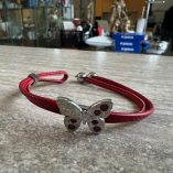 Braccialettino Nomination Farfalla Rosso