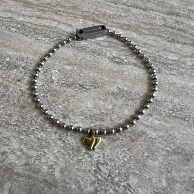 Braccialettino Nomination Cuore Oro