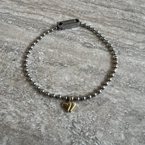 Braccialettino Nomination Cuore Oro