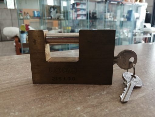 Lucchetto 2 chiavi
