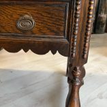 Panca Inglese Legno Quercia Anni 20