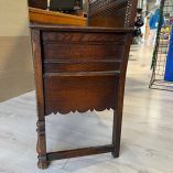 Panca Inglese Legno Quercia Anni 20