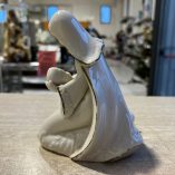 Statuetta Porcellana Antica Madonna Gesu Bambino