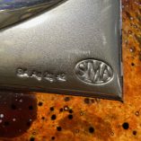 Icona Sacra Famiglia Argentata Vetro Murano