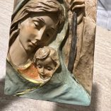 Bassorilievo Sacra Famiglia Cotto Toscano