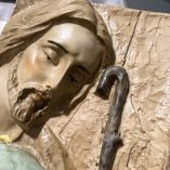 Bassorilievo Sacra Famiglia Cotto Toscano