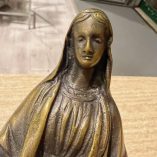 Statuetta Madonna Miracolosa Bronzo