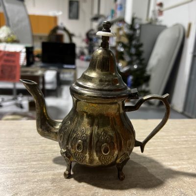 Teiera Marocchina Placcata Argento Teiera Marocchina Placcata Argento