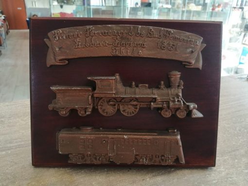 Quadretto locomotive treno