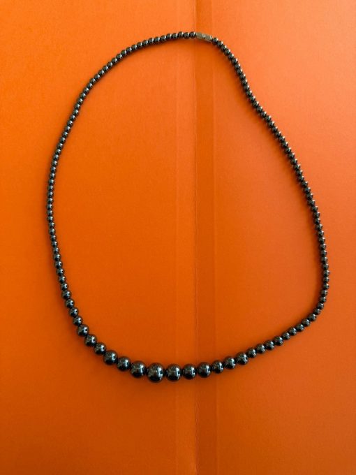 Collana Perle ematite
