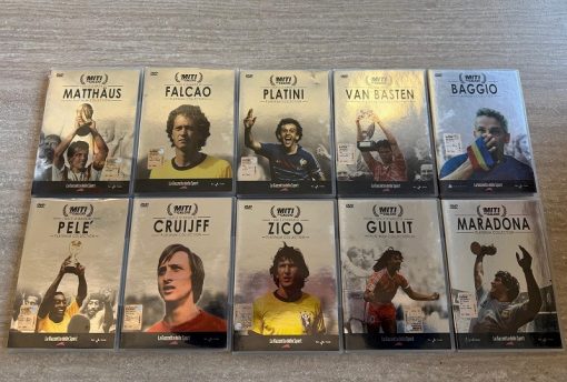 10 Dvd I miti del calcio