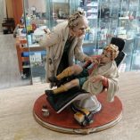 Capodimonte dentista con bambino