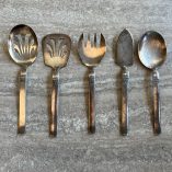 Set 5 Posate Argentate Fratelli Calderoni