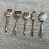 Set 5 Posate Argentate Fratelli Calderoni