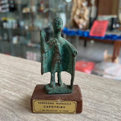 Bronzetto Sardegna Nuragica Capotribu