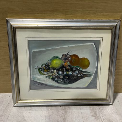Quadro Composizione Frutti Piero Sabbattini