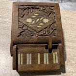 Portasigarette Pianoforte Legno