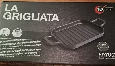 Piastra Bistecchiera Artusi 2.0 la grigliata in ghisa