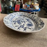 Piatto Vassoio Portata Zwiebelmuster Cecoslovacchia