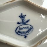 Piatto Vassoio Portata Zwiebelmuster Cecoslovacchia