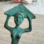Statuetta Bronzo Donna Etrusca