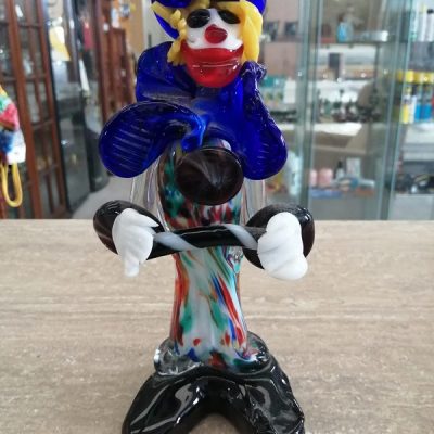 Pagliaccio vetro Murano