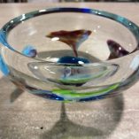 Vaso scultoreo vetro Murano