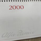 Calendario Alfa Romeo 2000