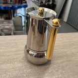 Caffettiera Vintage GB Kitty 6 Tazze Oro