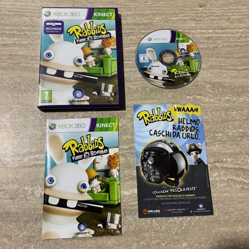 Gioco Xbox 360 Rabbids Fuori Di Schermo