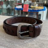 Cintura Pelle Diesel Vintage Made In Italy