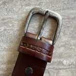 Cintura Pelle Diesel Vintage Made In Italy